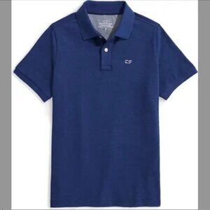 Boys' Vineyard Vines Edgartown Pique Polo shirt in Blue 7T